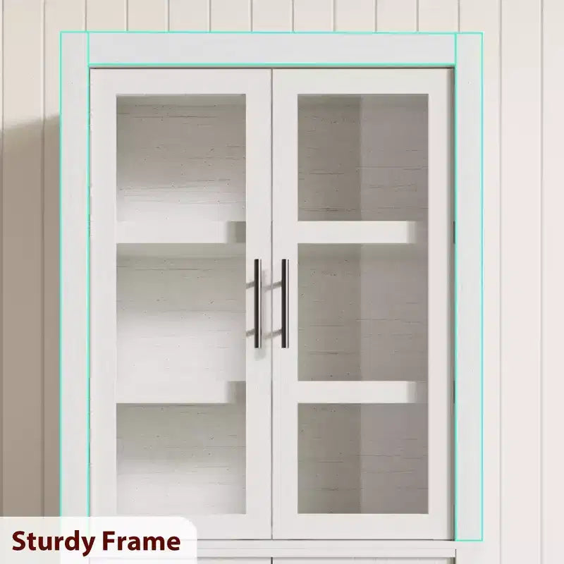 Meuble haut de gamme de style cadre avec construction durable, design élégant, rangement spacieux, assemblage facile, finition moderne