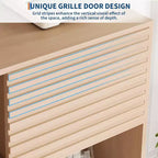 Meuble de rangement en bois à trois couches, organisateur durable en panneaux de particules avec étagères multicouches, design compact pour le bureau ou la maison