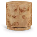Meridian Furniture,Burl Natural Ash End Table
