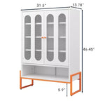 Range-chaussures, meuble à chaussures avec 2 portes en maille double face et séparateurs mobiles à double couche, armoire pour salon, couloir