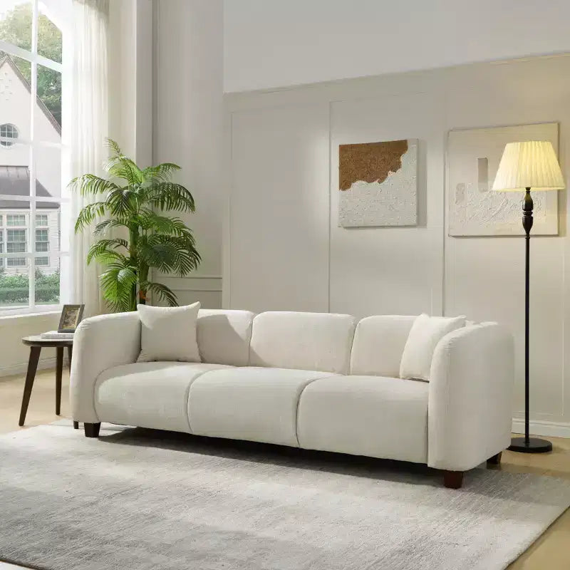 87 Canapé compact 3 places moderne pour appartement à faible profondeur