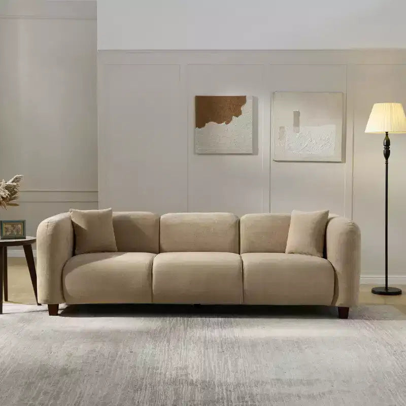 87 Canapé compact 3 places moderne pour appartement à faible profondeur