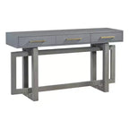 Console élégante avec trois tiroirs