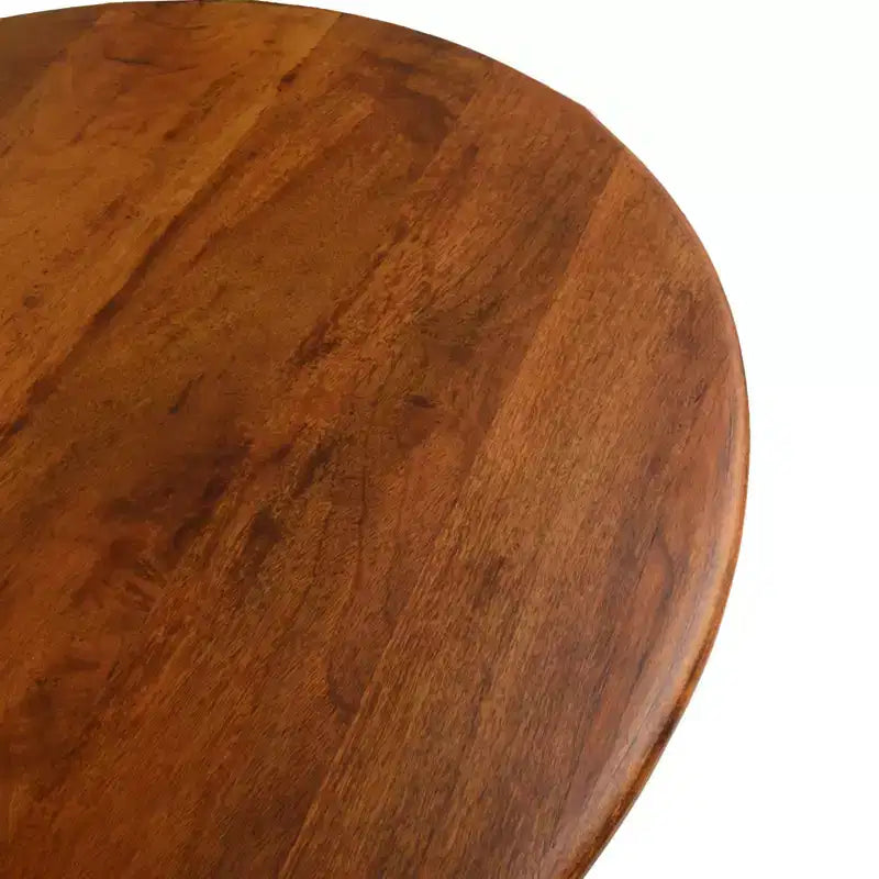 Table à manger ronde en bois
