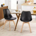 JIONJOY Upholstered Side Dining Chair Set of 4