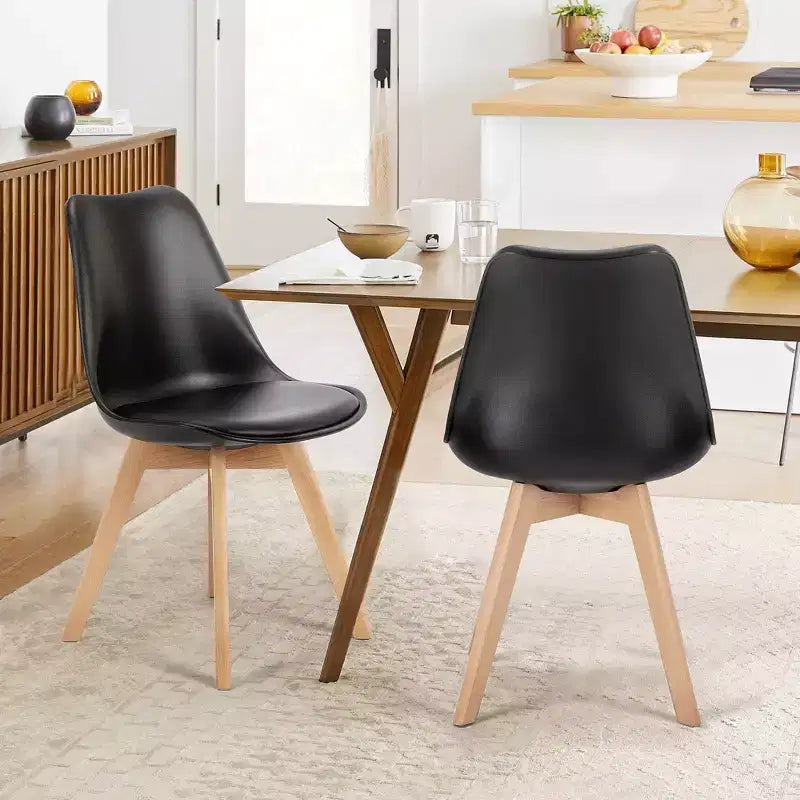 JIONJOY Upholstered Side Dining Chair Set of 4